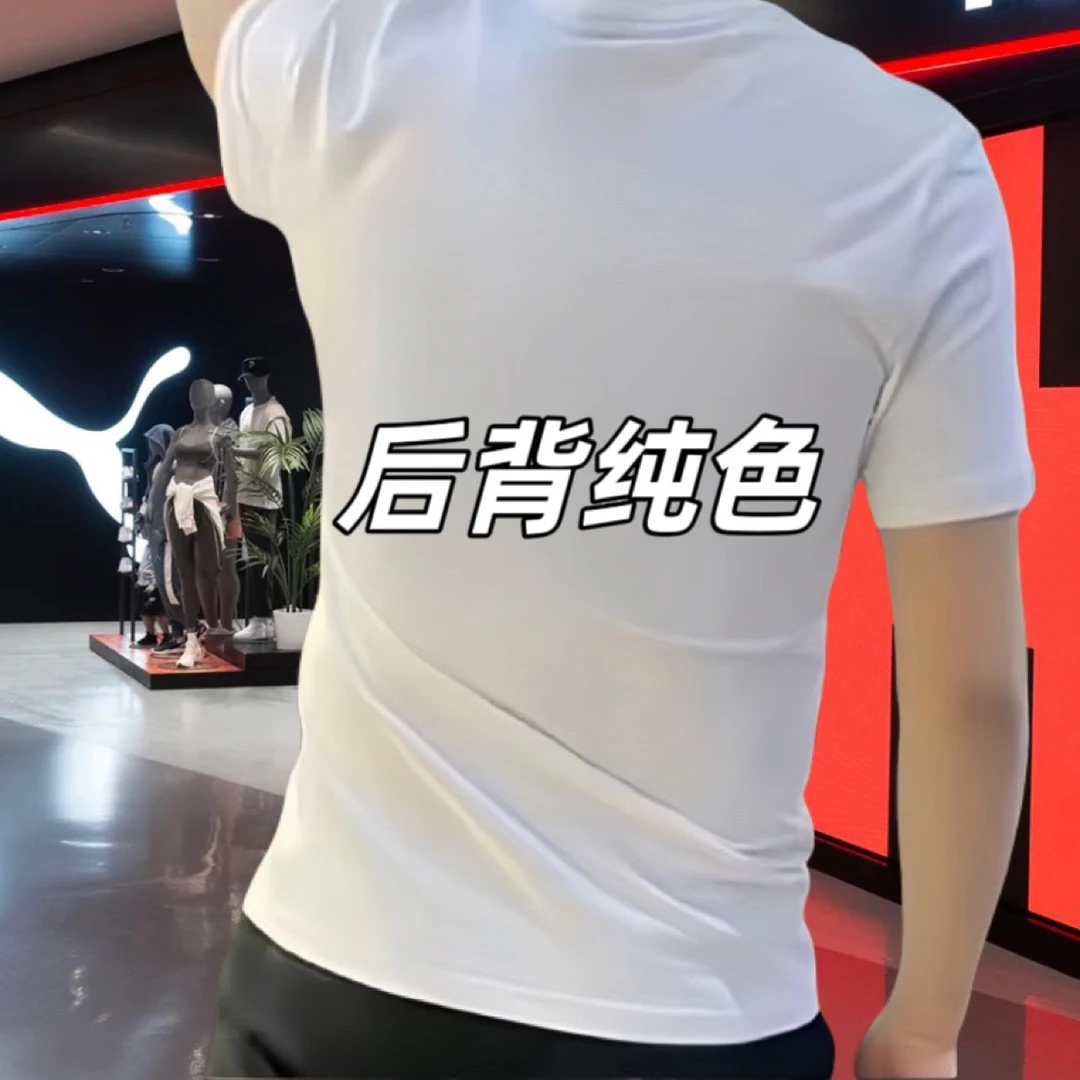 美式重磅短袖T恤男女同款夏季潮流印花休闲半袖百搭简约修身上衣