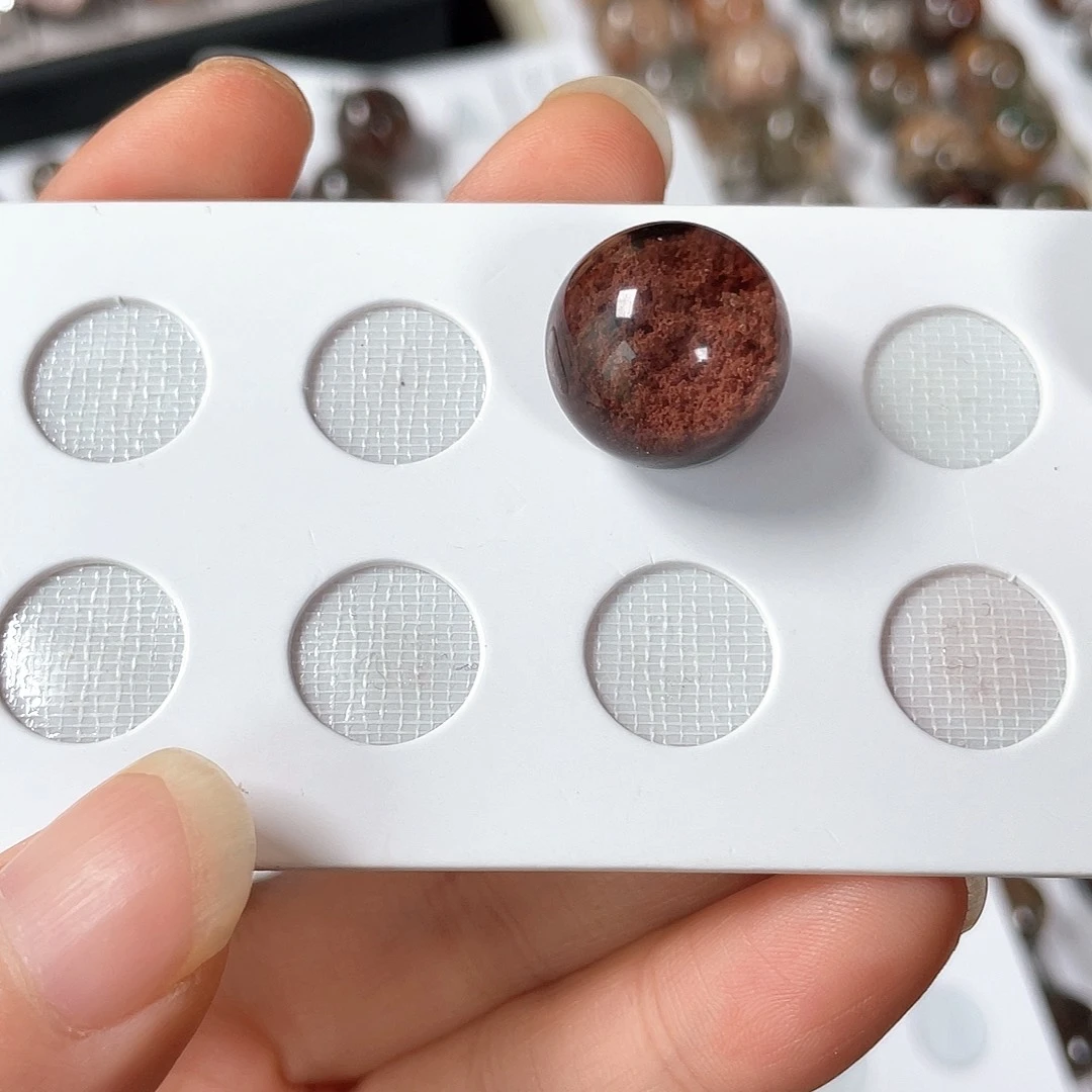 水晶珠宝半成品未镶嵌云弹珠