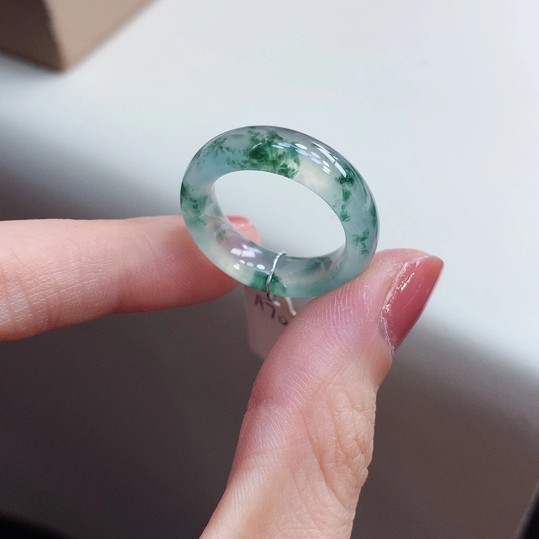 翡翠戒指未镶嵌16-17号