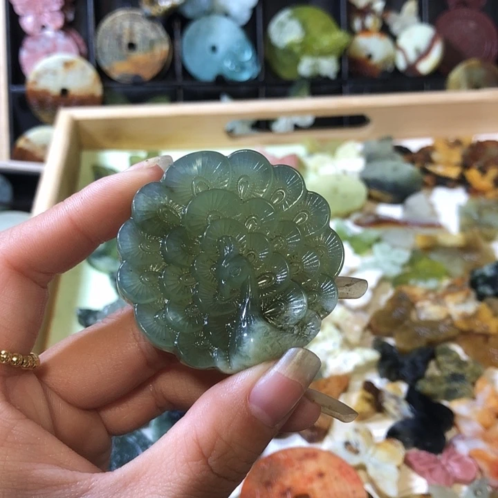 未镶嵌岫玉岫玉挂件