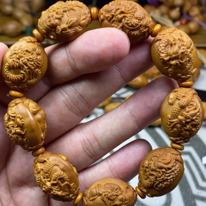 橄榄核手串/手链橄榄核雕工艺手串