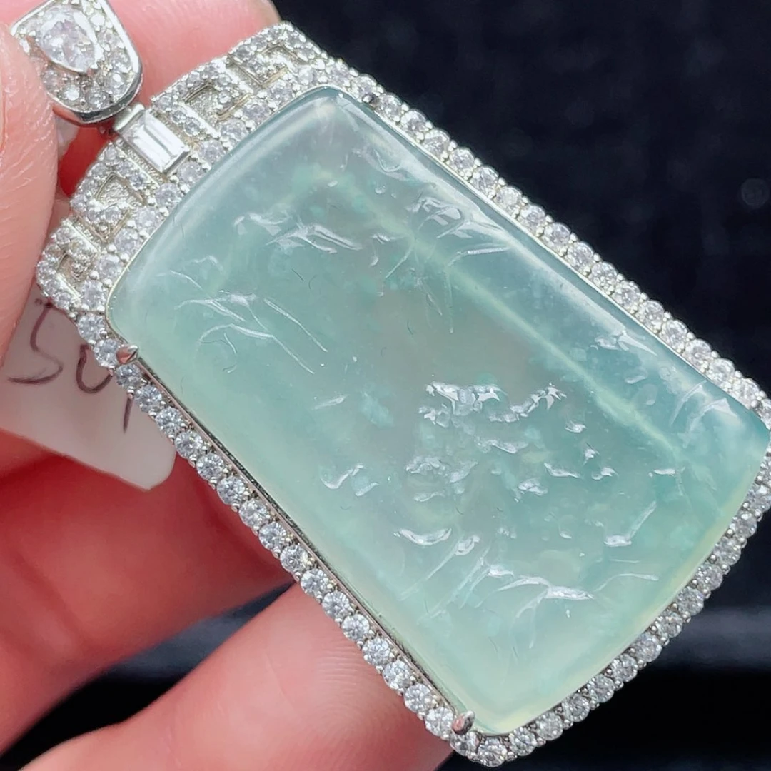 翡翠颈饰未镶嵌507，