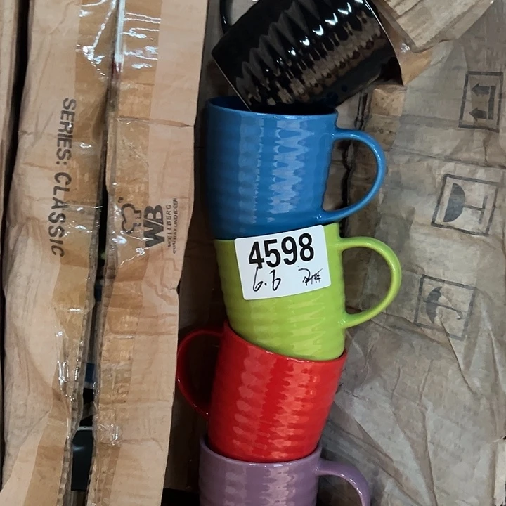 搪瓷外贸陶瓷微瑕4598随机