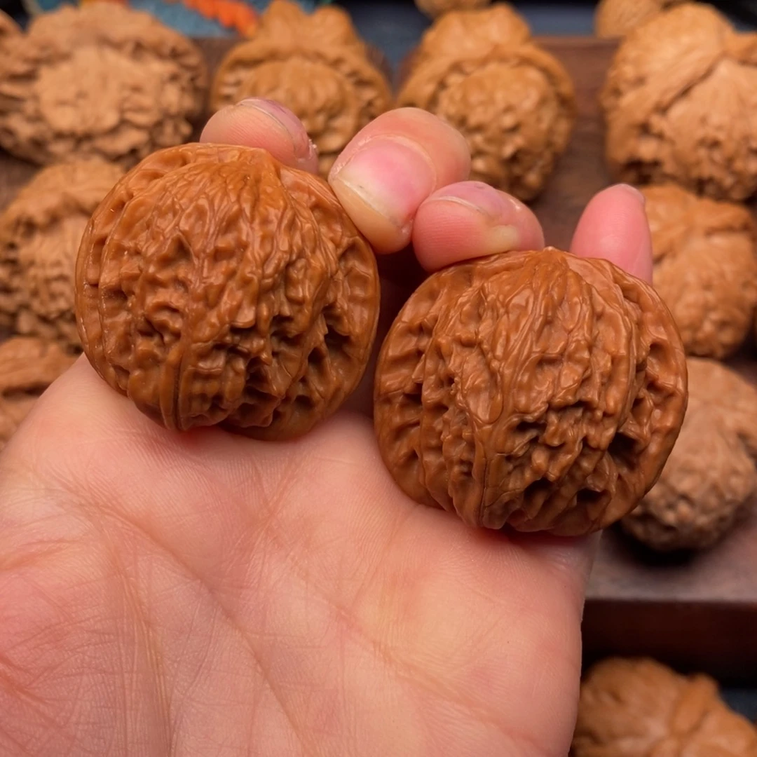 文玩核桃把件36全品山地磨