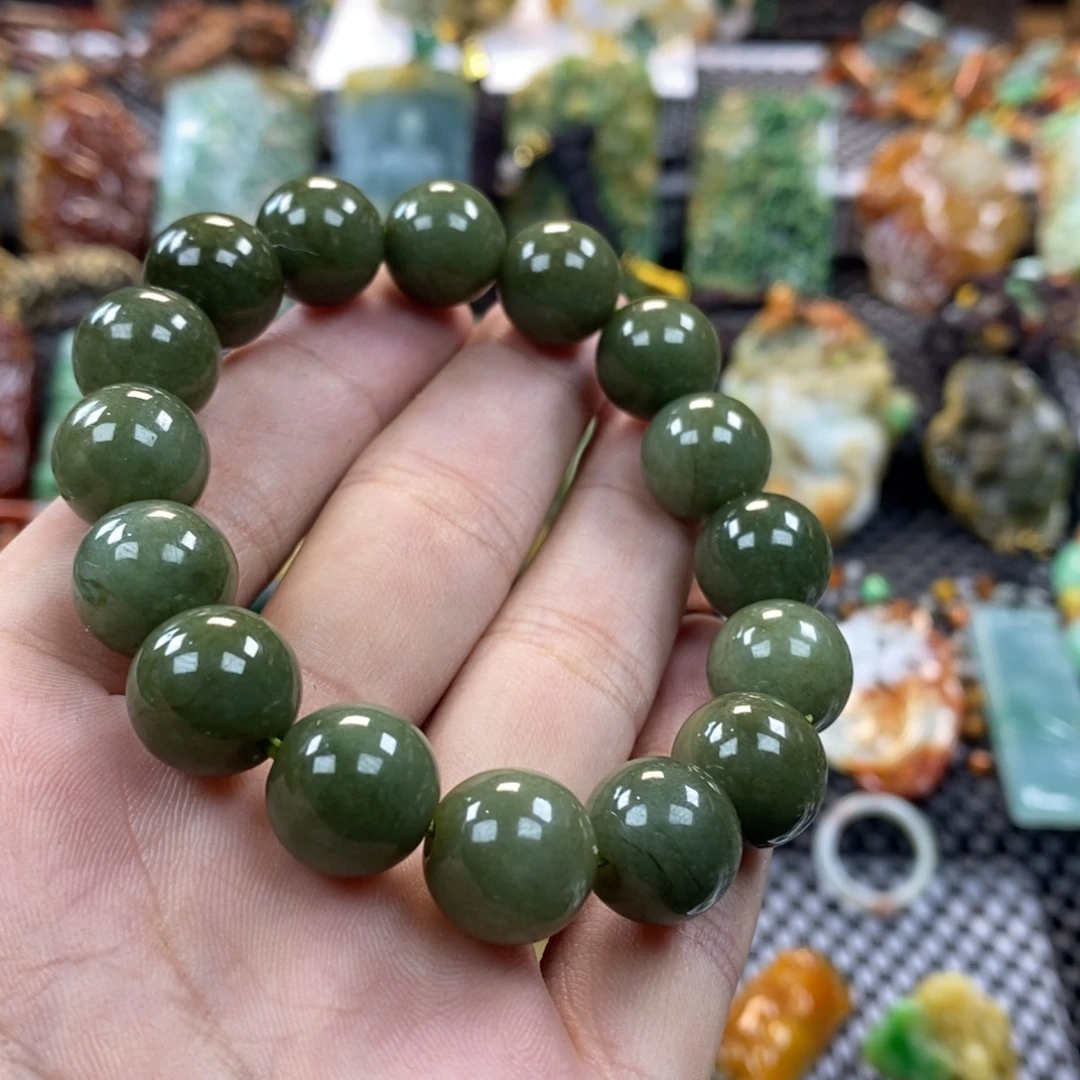 翡翠未镶嵌手链翡翠