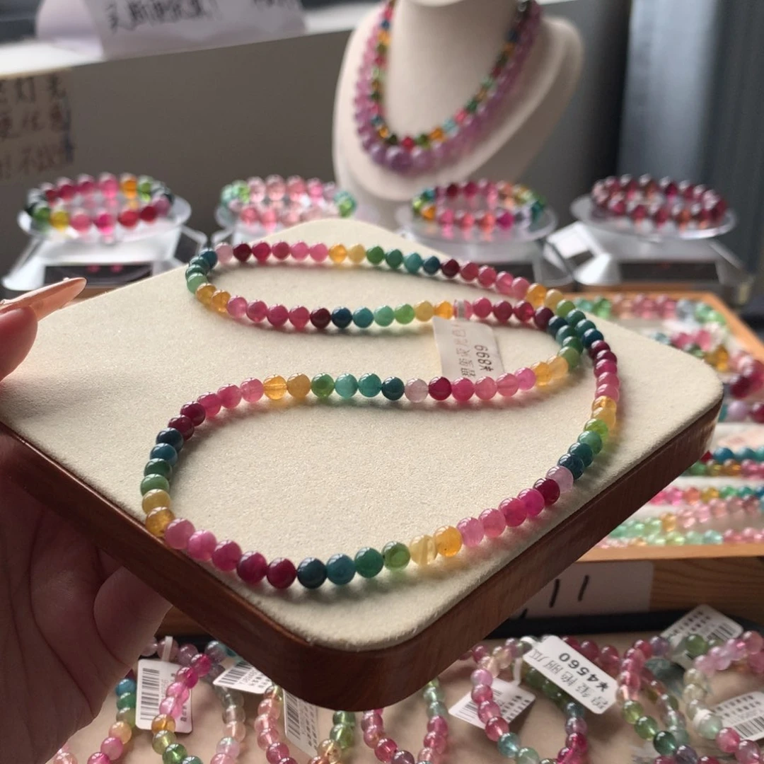未镶嵌手链碧玺碧玺