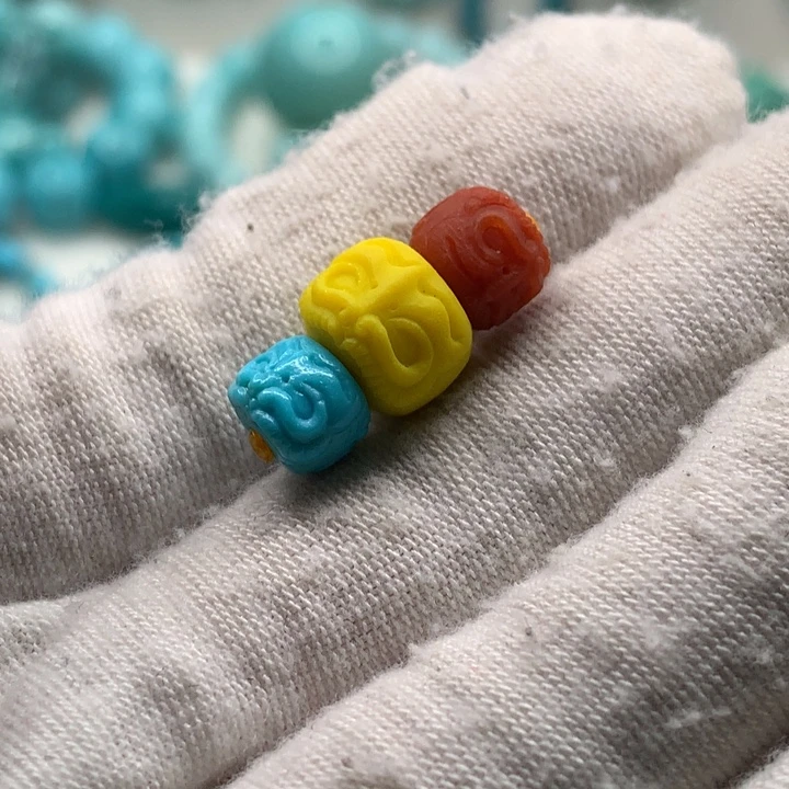 南红玛瑙未镶嵌红绿灯