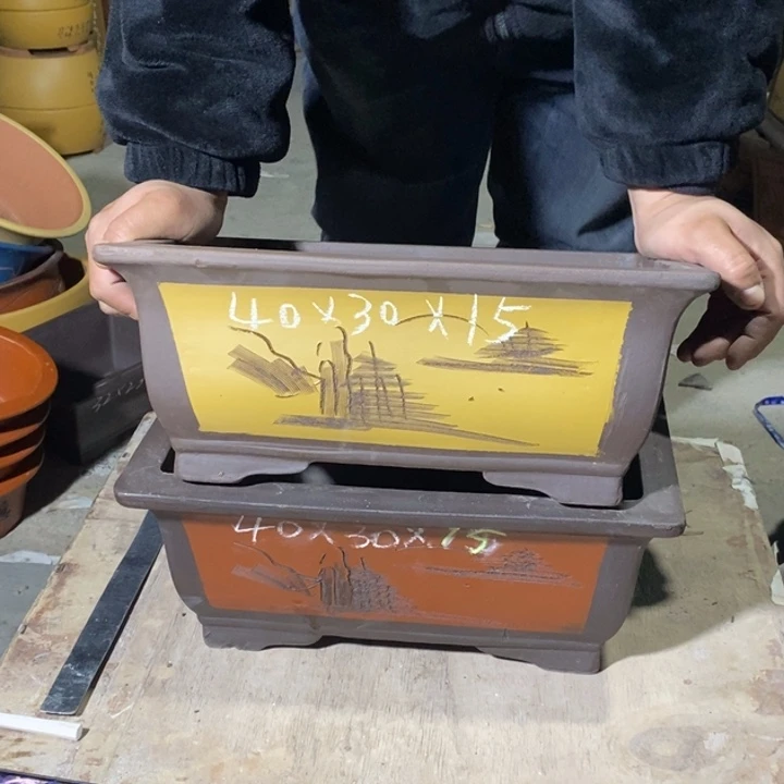 紫砂花盆紫砂紫砂