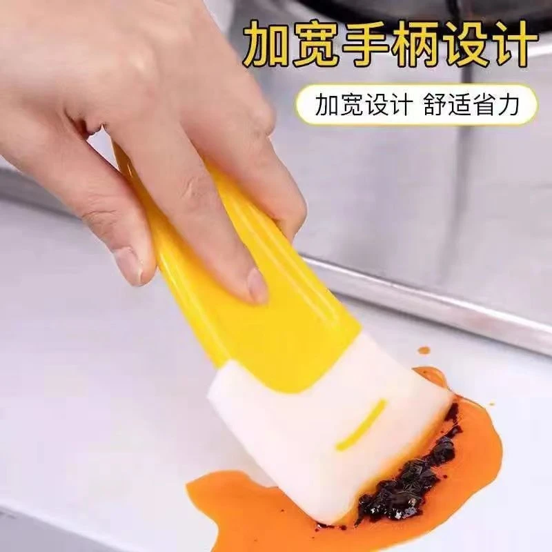 (清仓处理10个装)不沾油硅胶刮板刮污渍神器