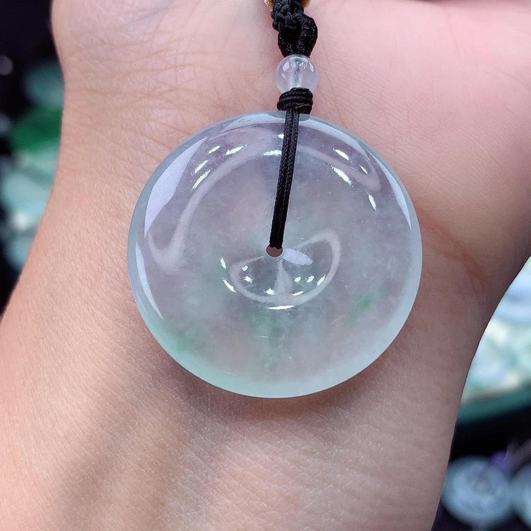 颈饰未镶嵌翡翠编号52尺寸29.4-5.7