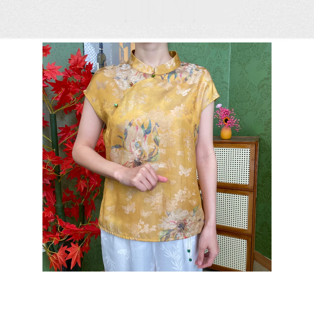 861 新款中式国风时尚洋气显瘦休闲上衣