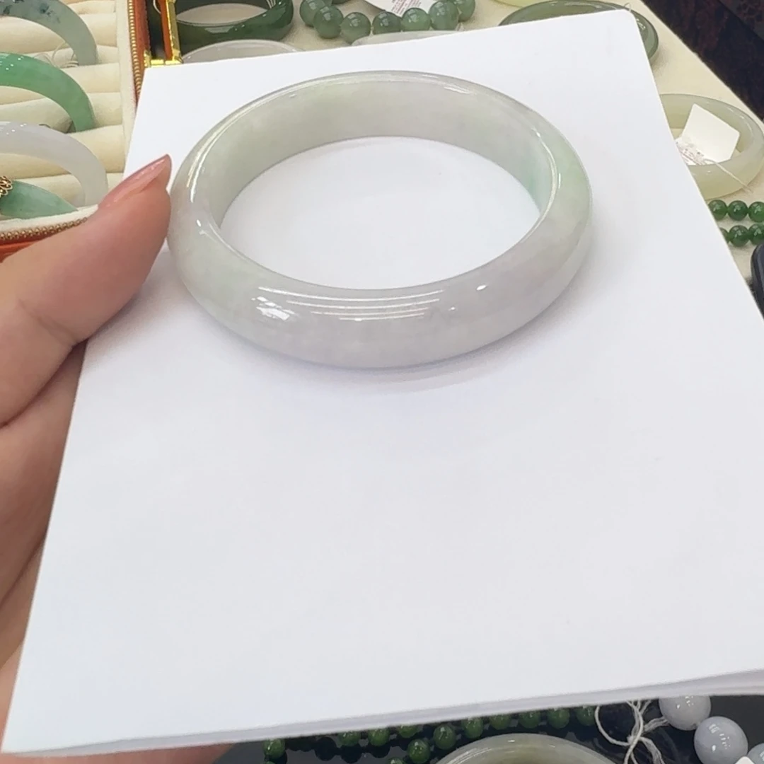 未镶嵌手镯翡翠点菜看细节