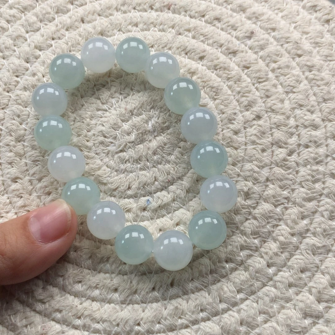 翡翠未镶嵌颈饰天然翡翠手串定金