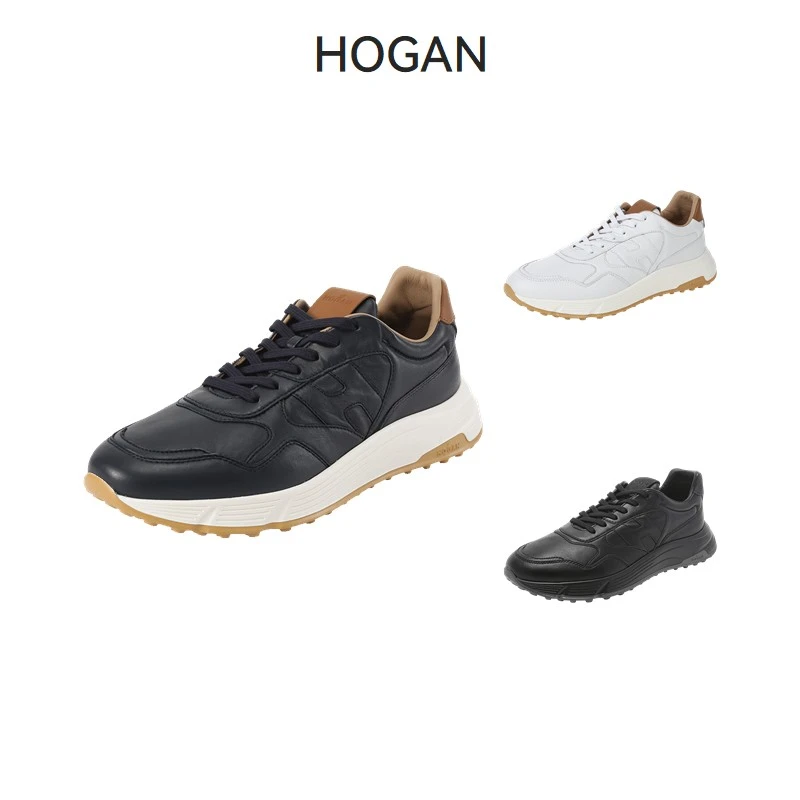 Hogan 男士HYPERLIGHT系列休闲厚底运动鞋 HXM5630EC01