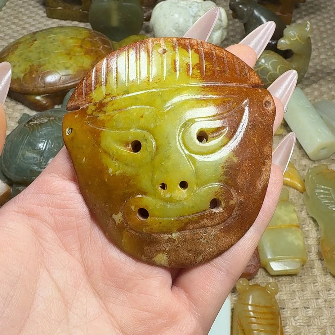 白玉菩提吊坠挂件