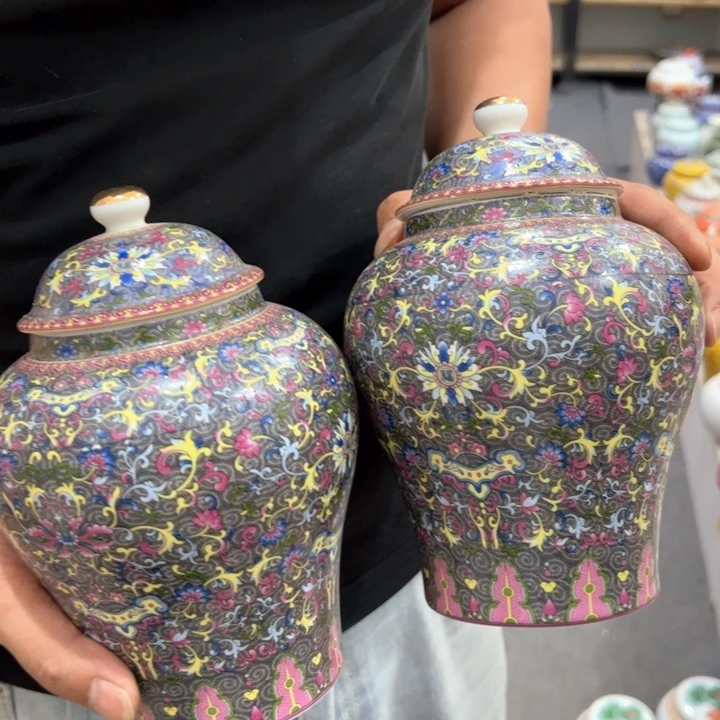 瑕疵福利品陶瓷茶叶罐