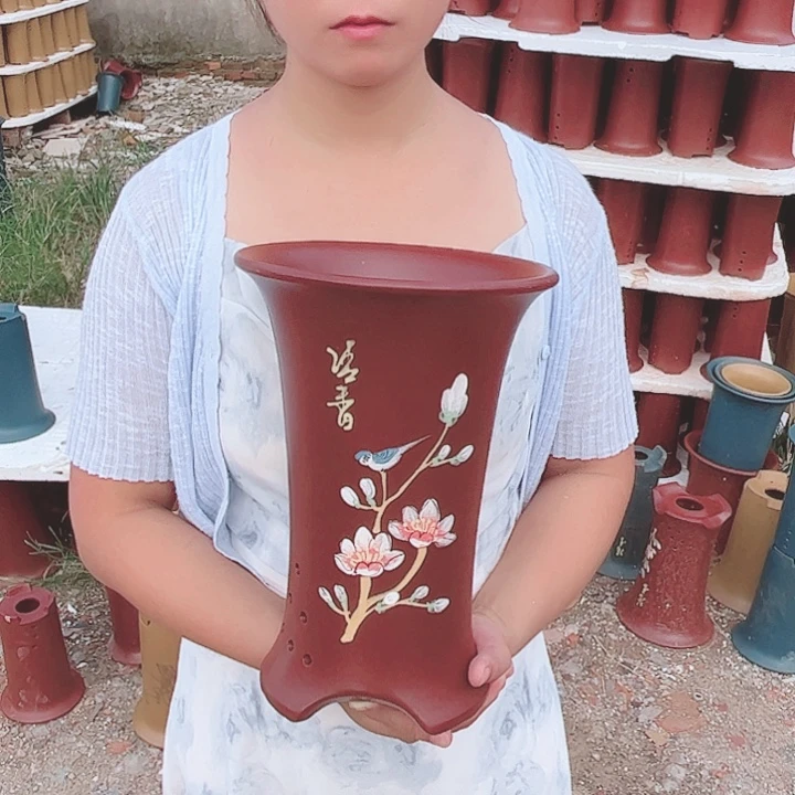 紫砂花盆宜兴紫砂精品花盆