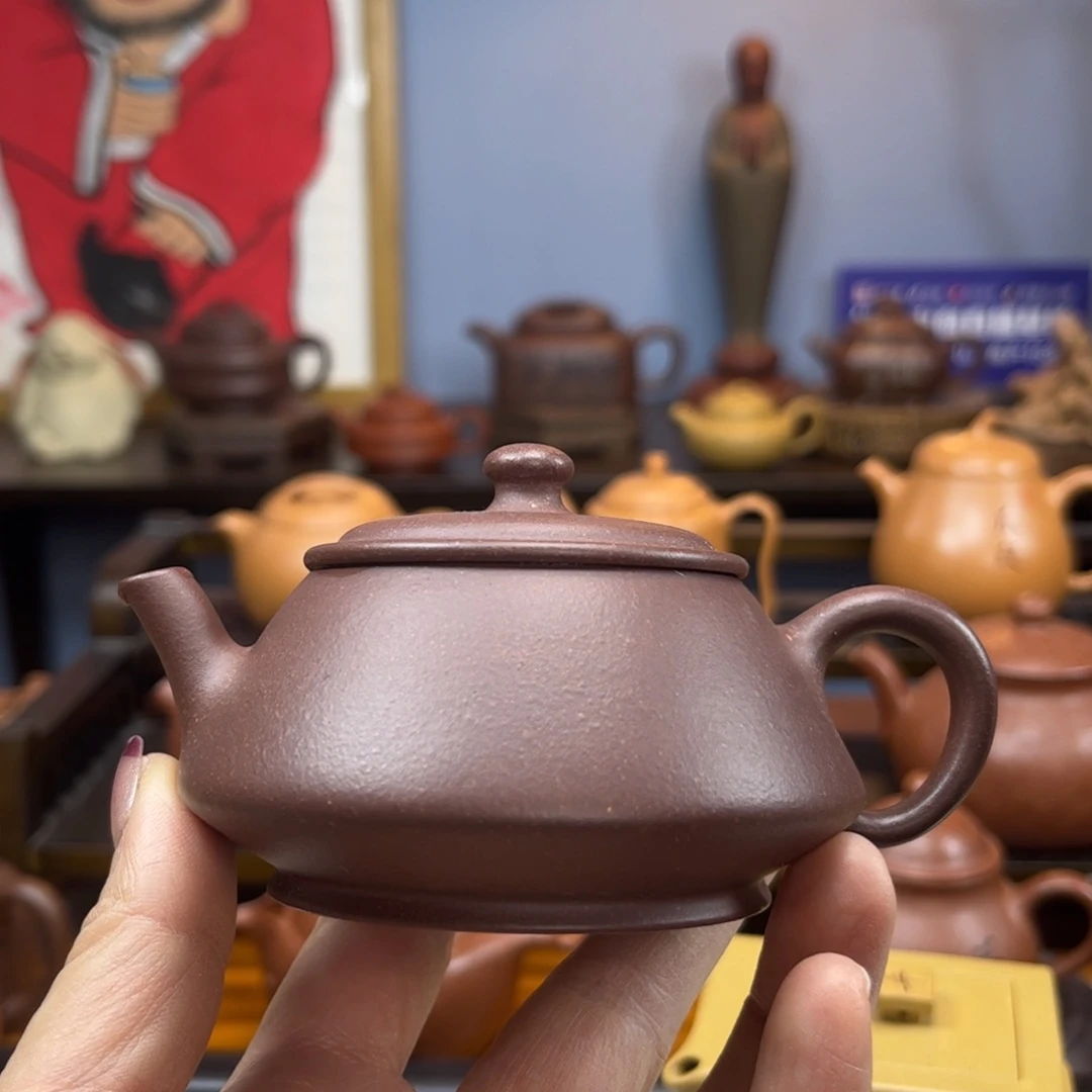 紫砂茶具半手工制作