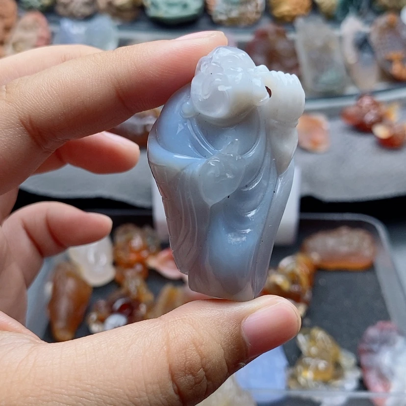 【闪购商品】未镶嵌吊坠定制玛瑙