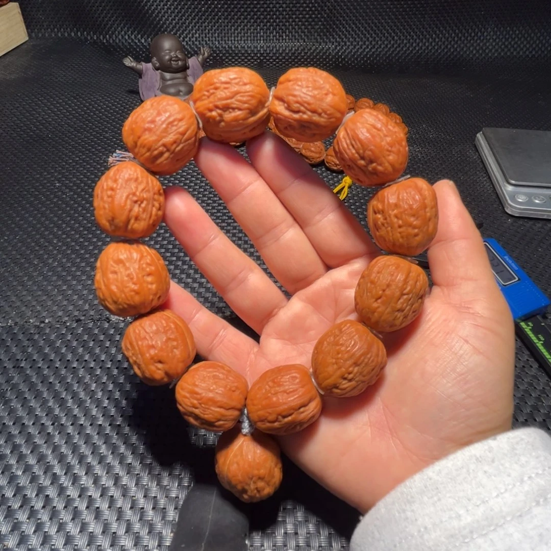 文玩核桃手串木鱼大枣22