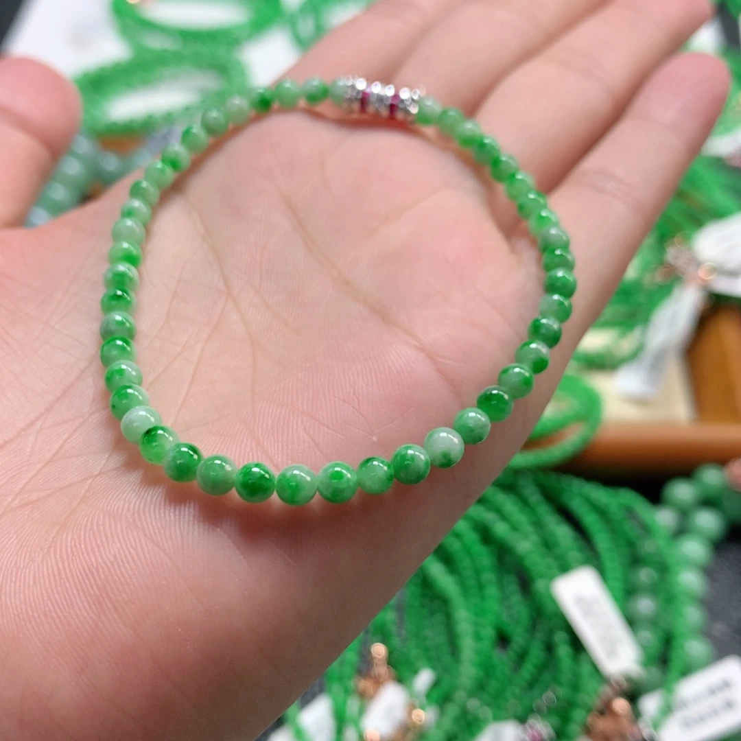 翡翠未镶嵌手链翡翠