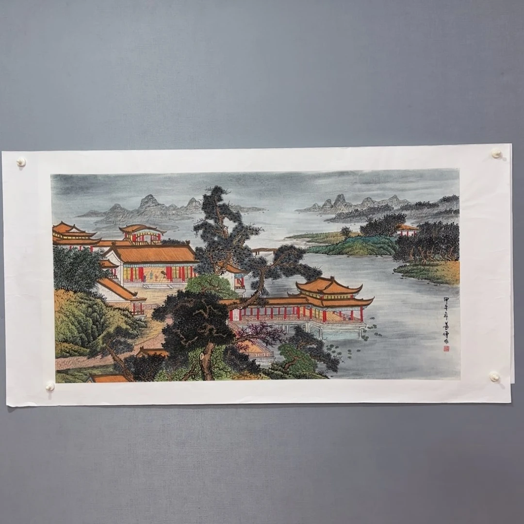 国画刘善传老师国画精品