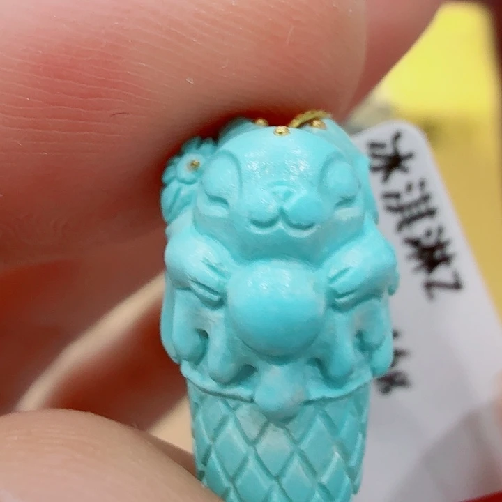 绿松石未镶嵌配饰