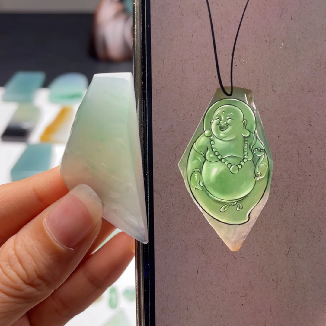 定制翡翠未镶嵌包工