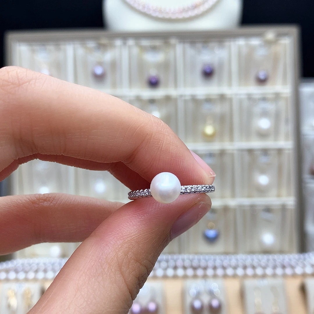淡水珍珠颈饰合金