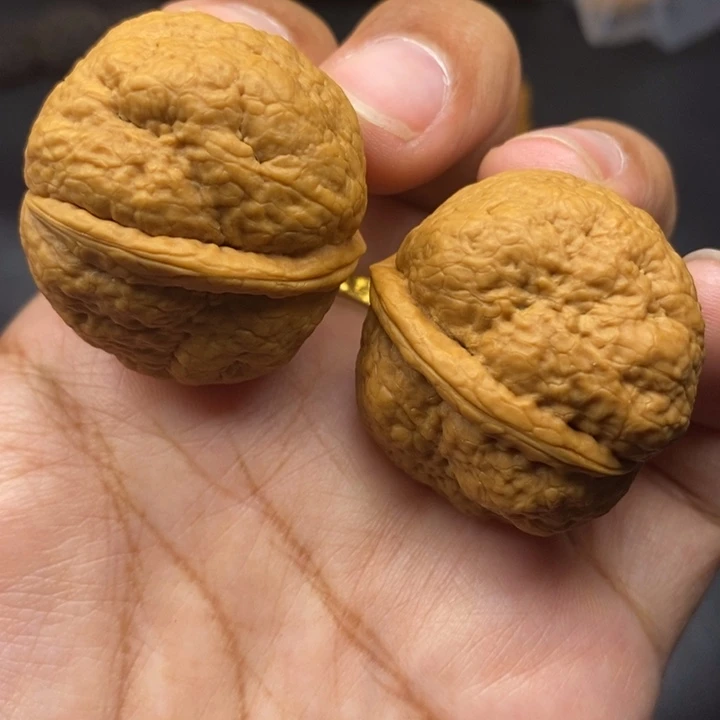 把件文玩核桃34尺肌肉蛙