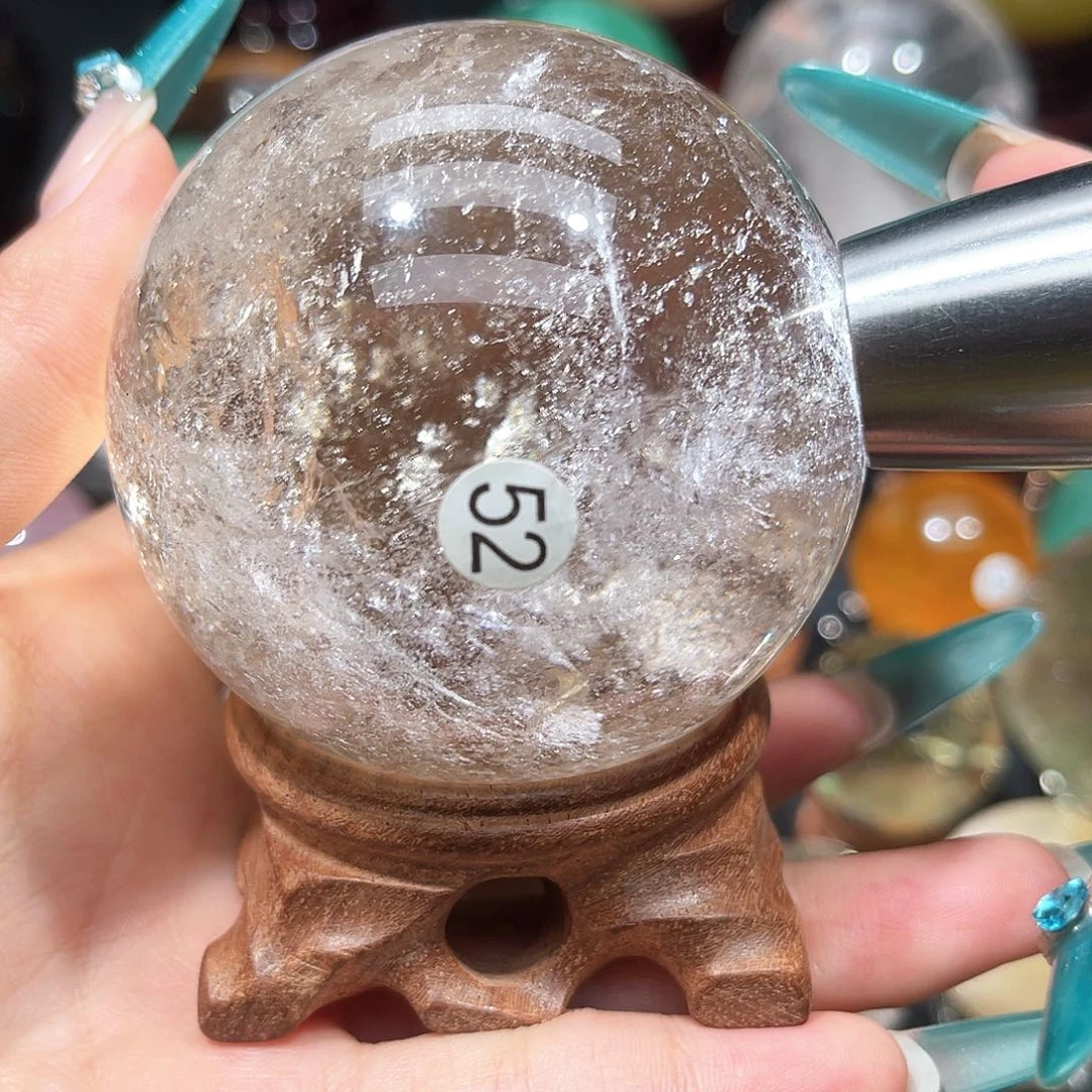 未镶嵌水晶珠宝半成品微瑕6.8