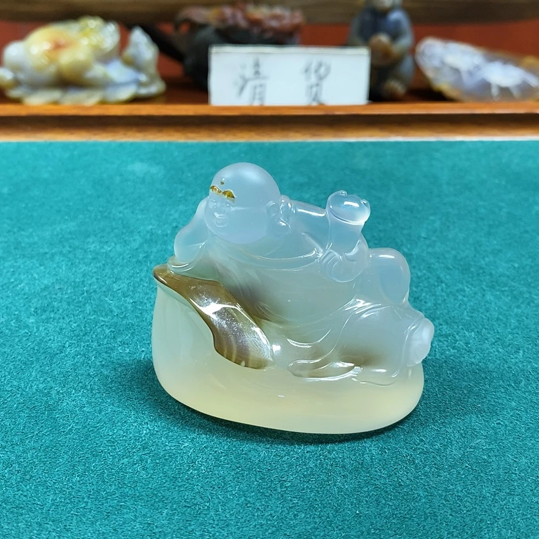 玩***者玛瑙/玉髓未镶嵌颈饰