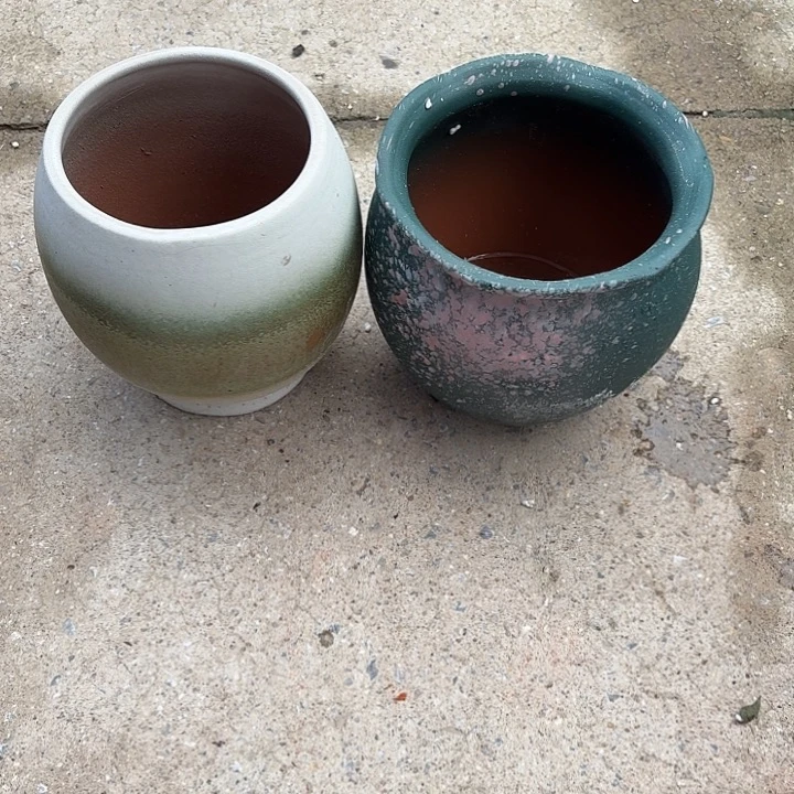 微瑕微瑕两个盆的小