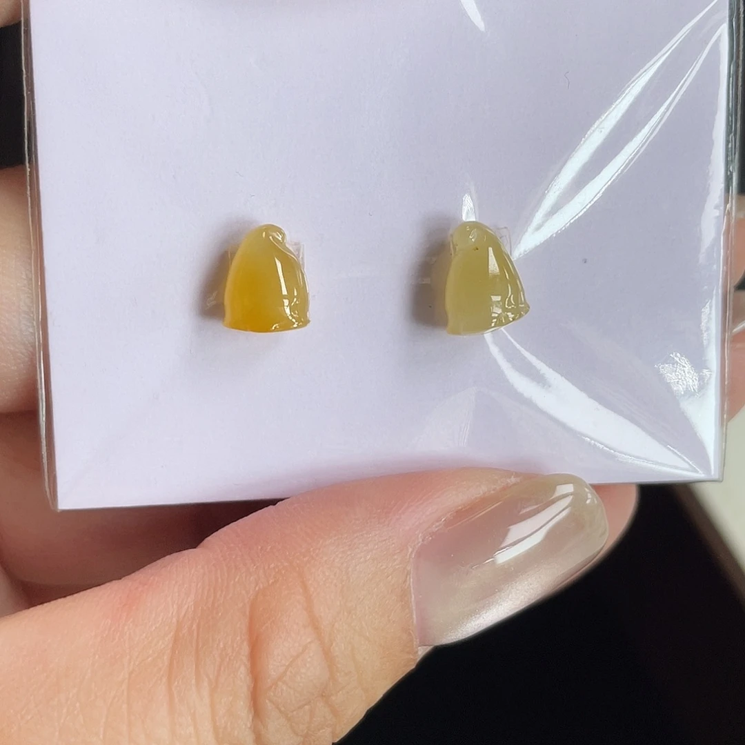 翡翠未镶嵌耳饰11111111
