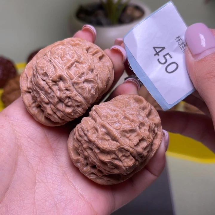 文玩核桃把件南瓜墩45.450