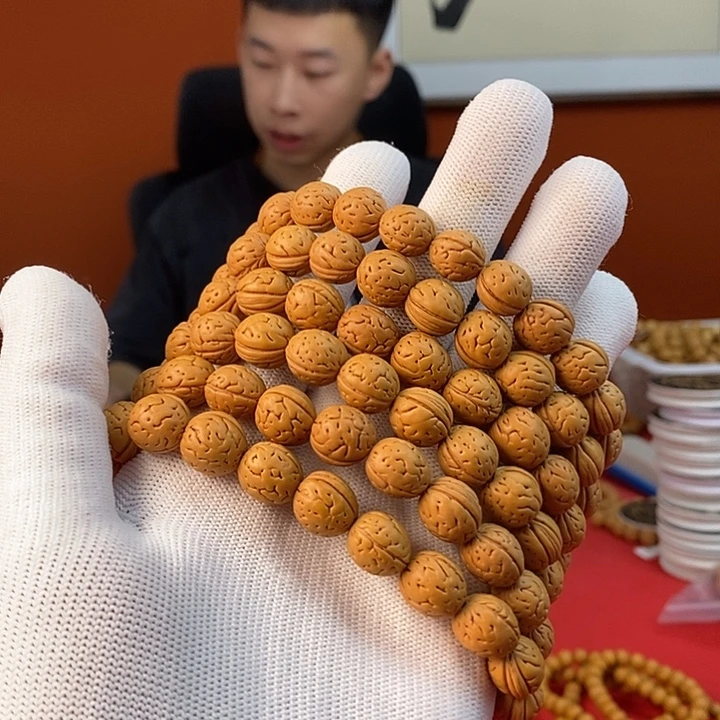 桃核手串c15 ld 11  （尺寸误差0.5之间）
