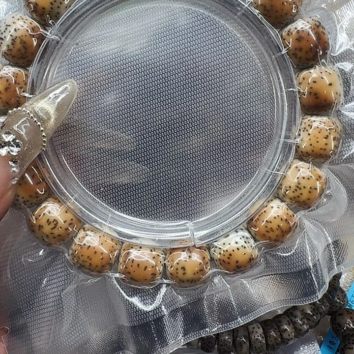 星月菩提手串604高端火烧云星月菩提11桶单圈