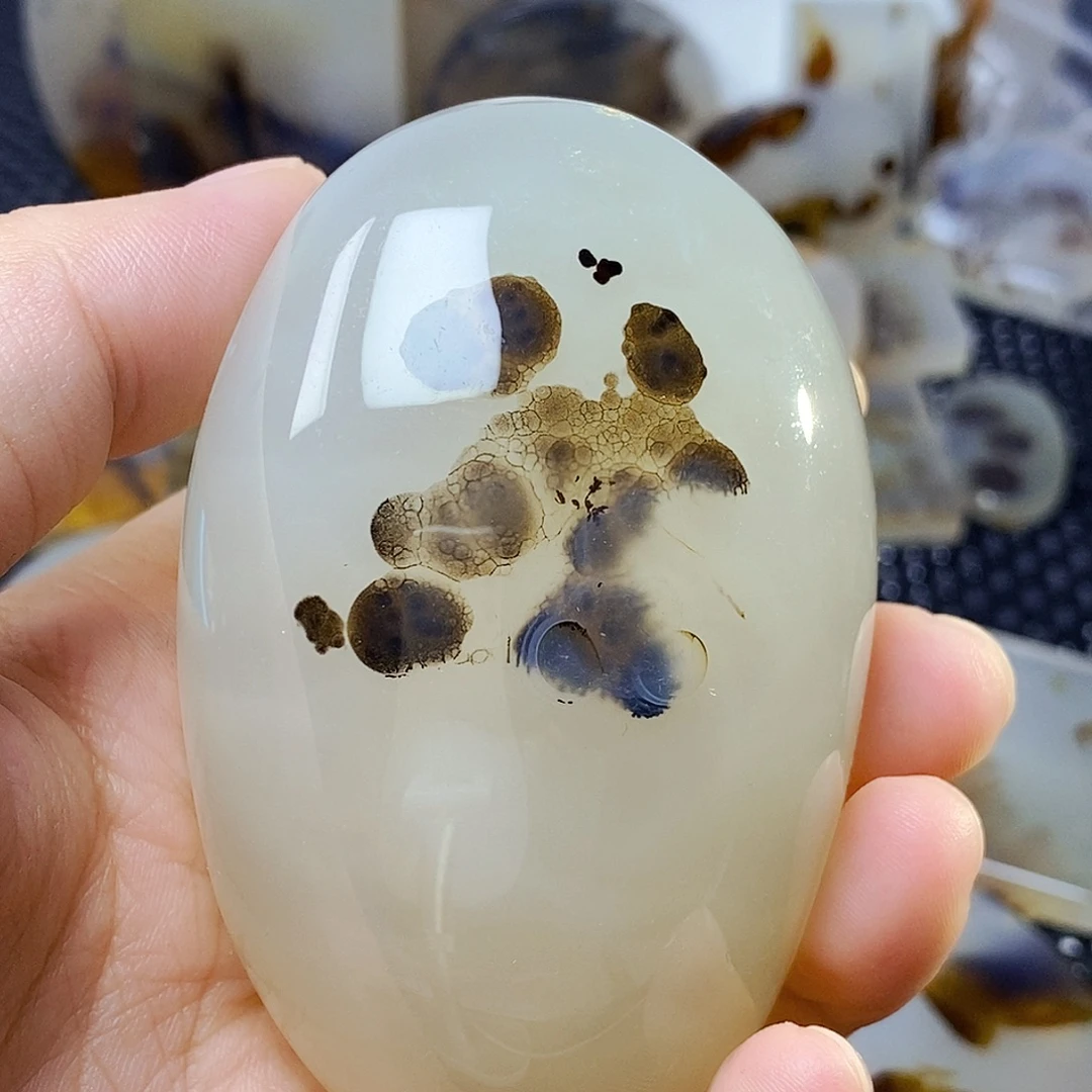 未镶嵌玛瑙/玉髓珠宝半成品