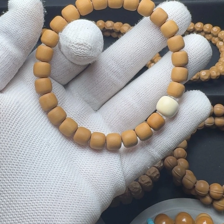 H***o猴头核桃手串鸭蛋黄5s级道珠朦胧