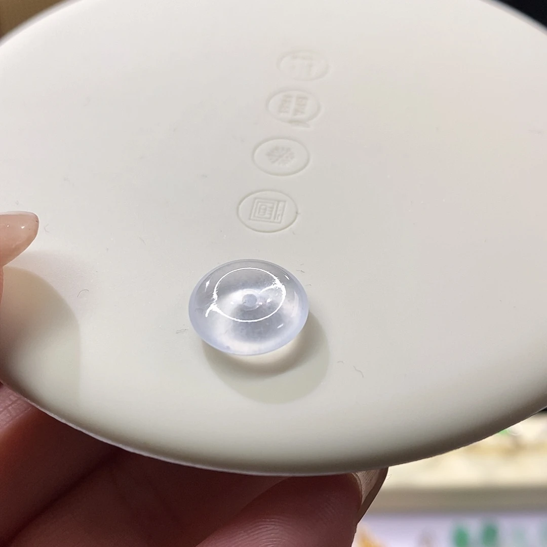 散珠翡翠白冰平安扣