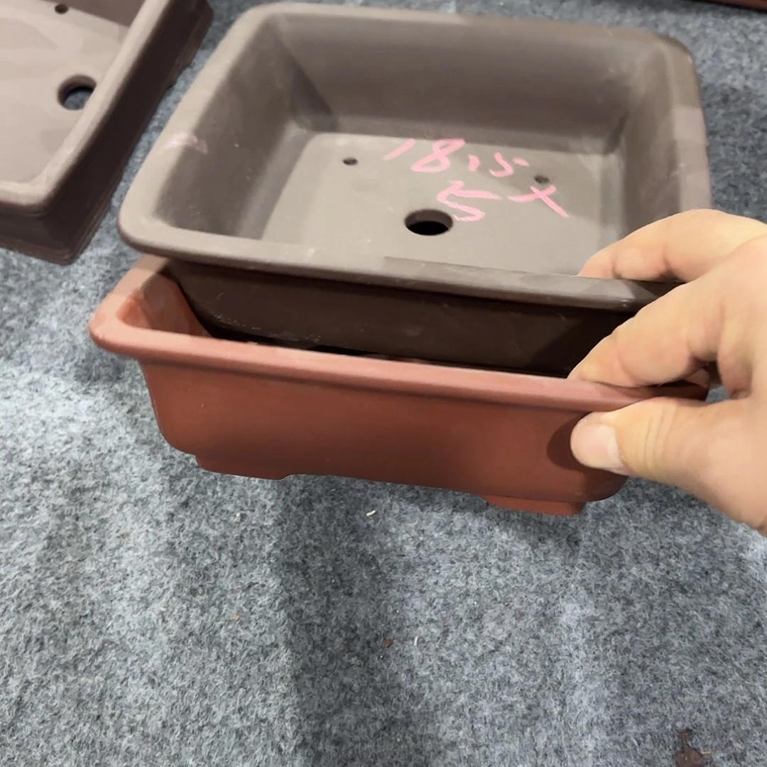 紫砂花盆宜兴紫砂工艺美术