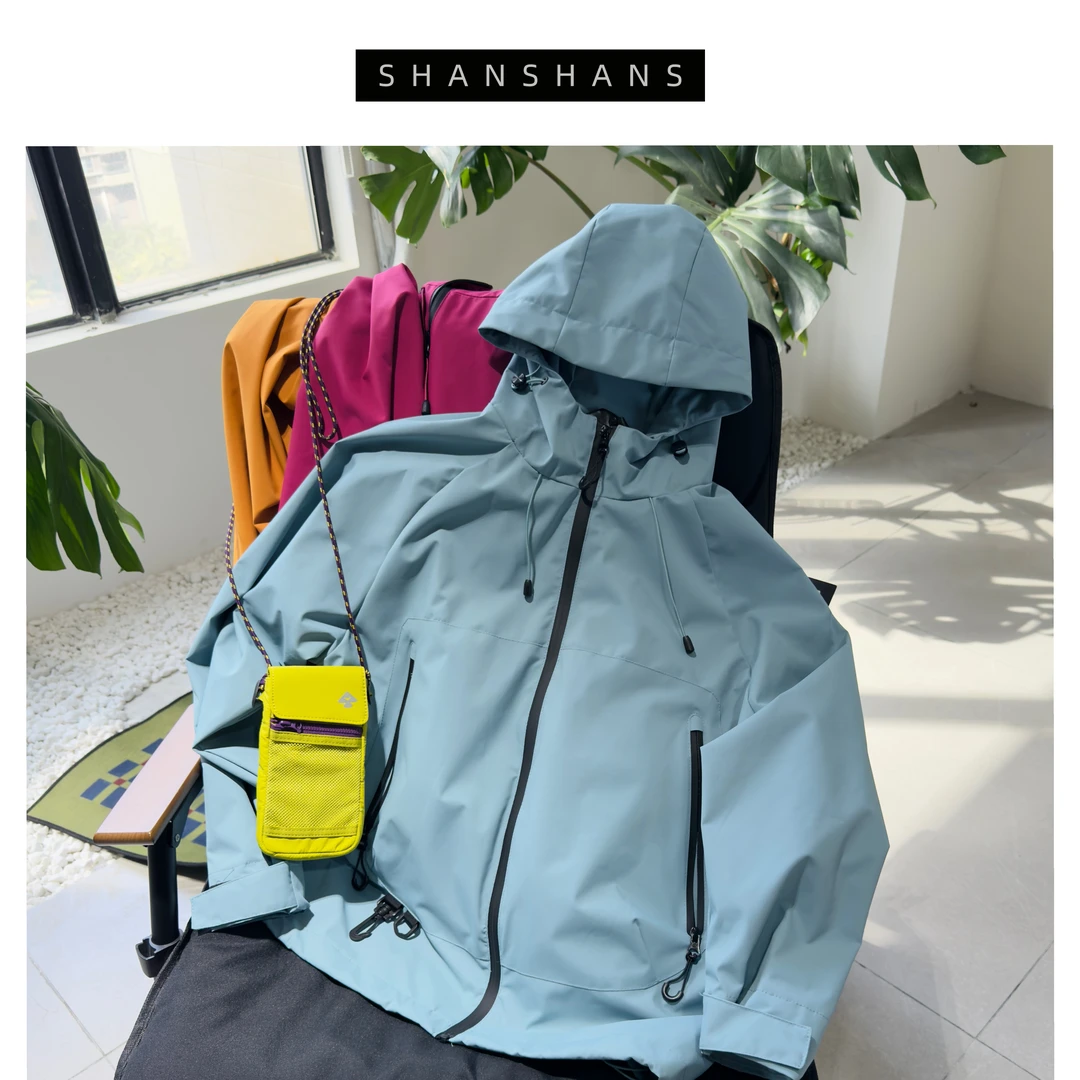 山的时光·日系单冲三防夹克通勤户外情侣