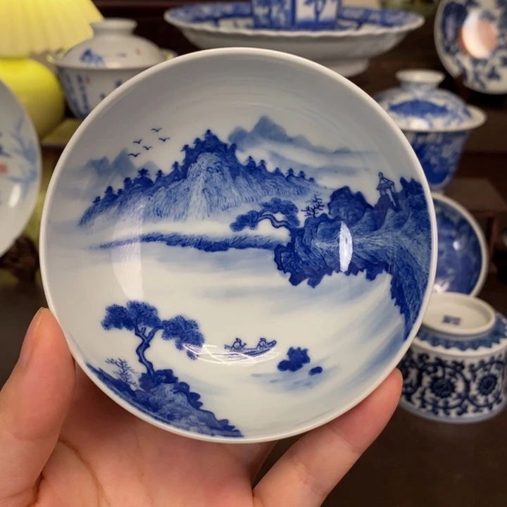 景德镇陶瓷手工手绘