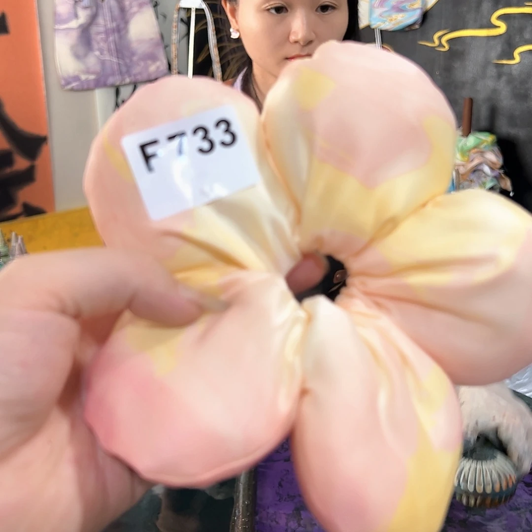 青*733泡泡花朵发圈