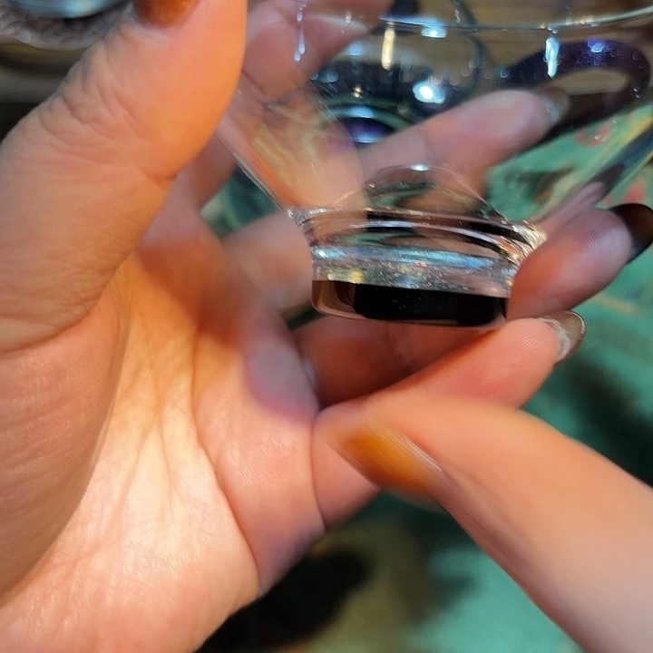 玻璃茶黑星空郎杯
