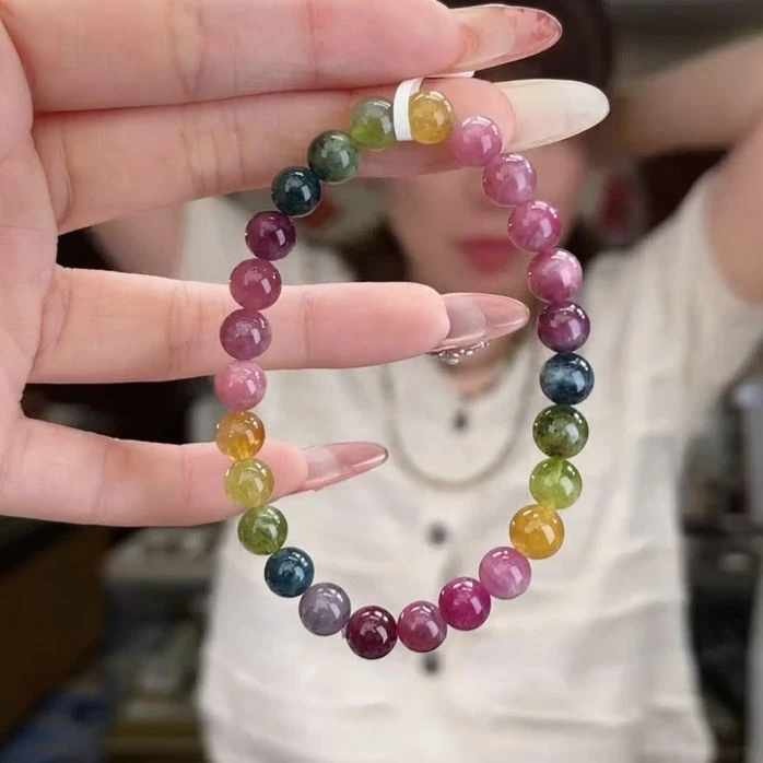 05801844/未镶嵌碧玺7mm+碧玺单圈多样性发货