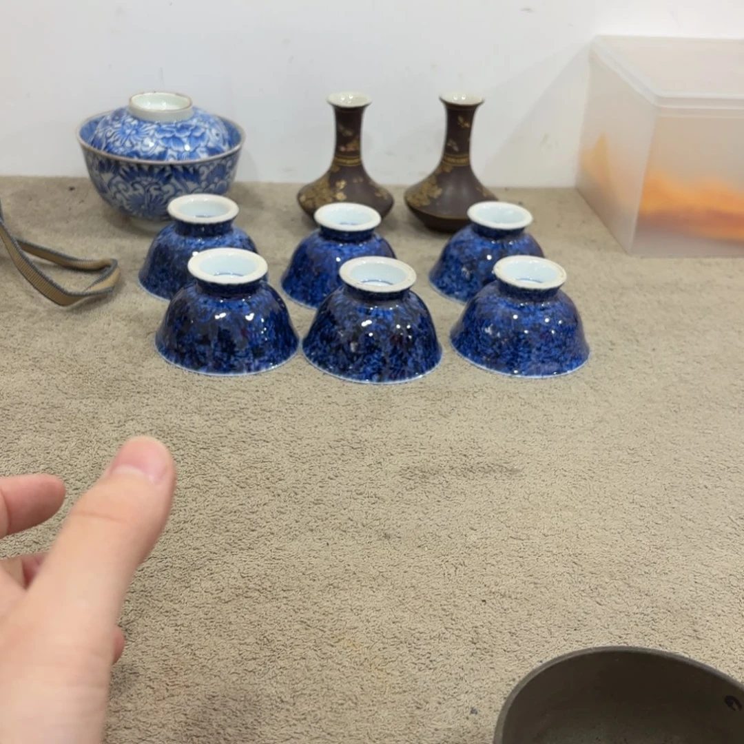 瓷片非常好看漂亮的物品