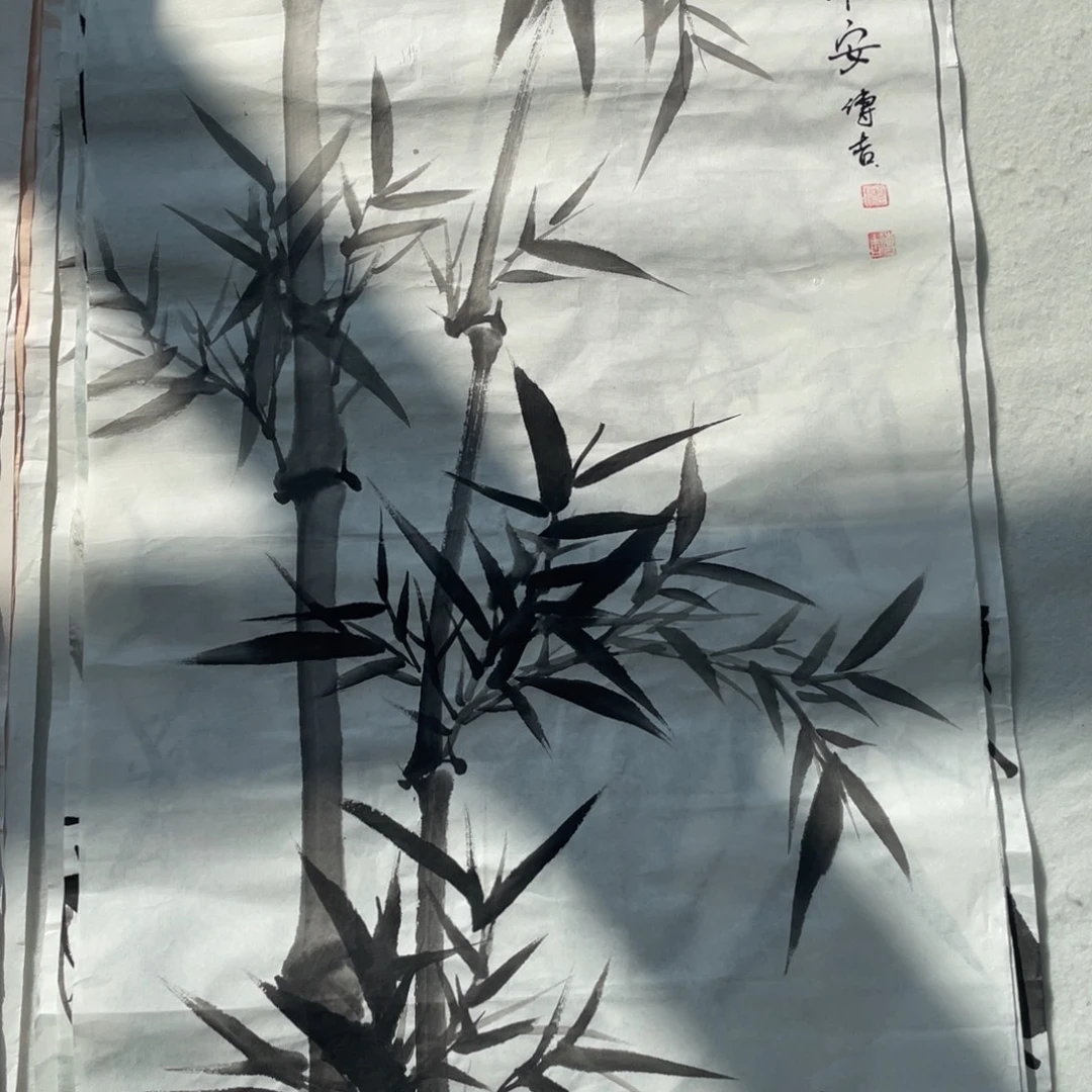 国画傅吉老师绘画