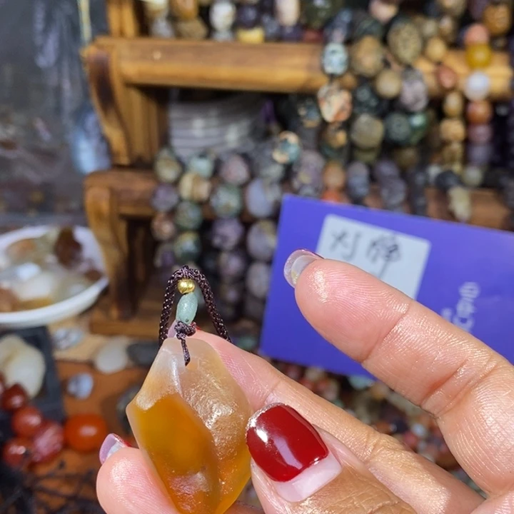 玛瑙/玉髓珠宝半成品未镶嵌指*