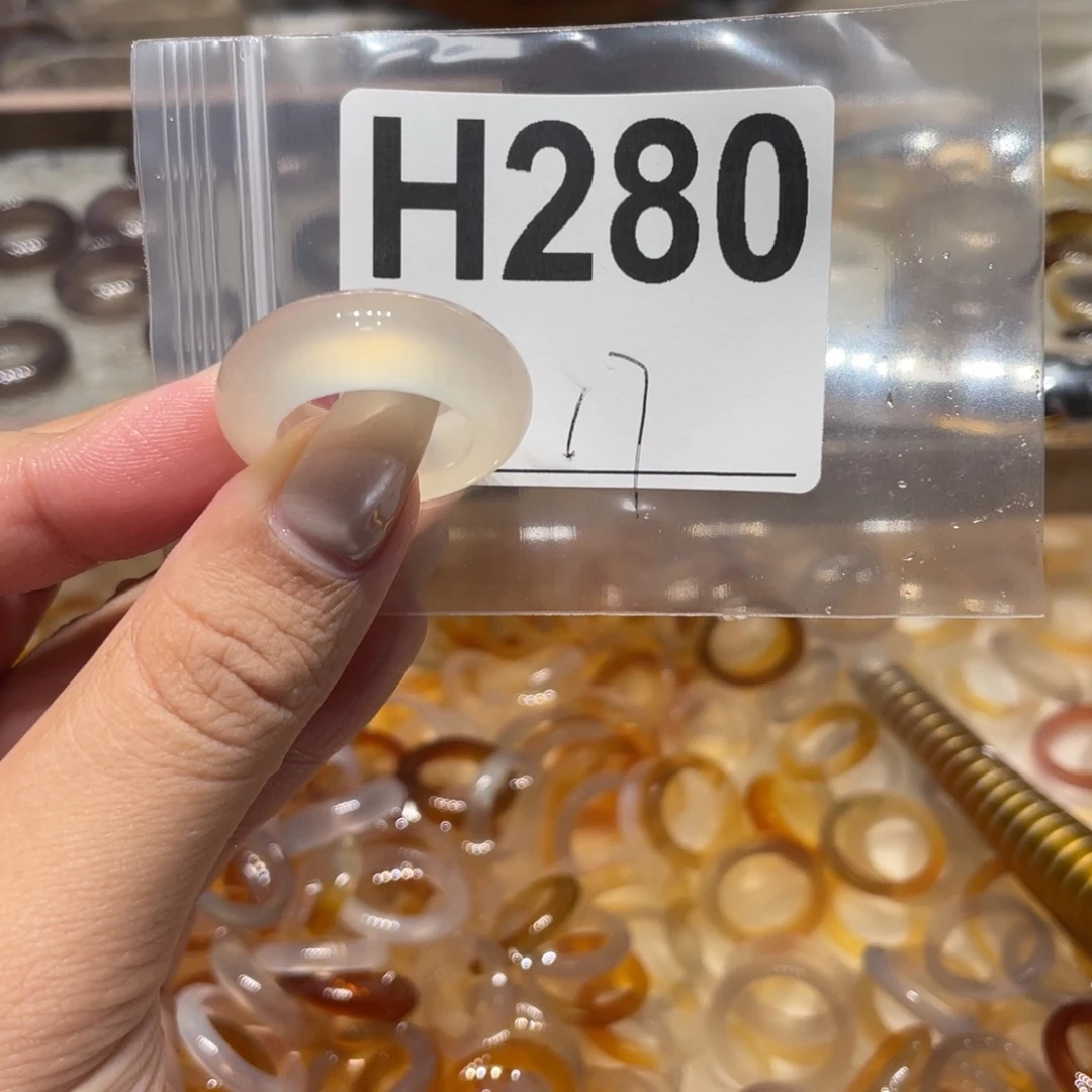 玛瑙/玉髓未镶嵌戒指280